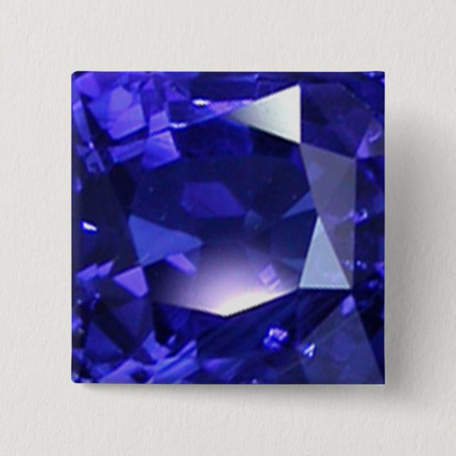 Deep Blue Button (Front)