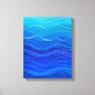 Deep Blue Canvas Print