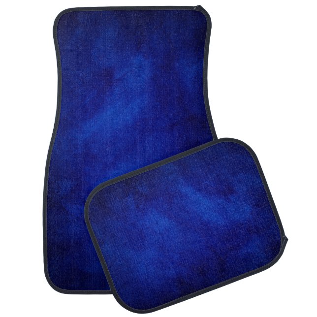 Deep Blue  Car Floor Mat (Set)