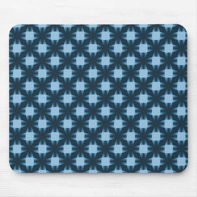 Deep Blue Daring Disks Mousepad (Front)