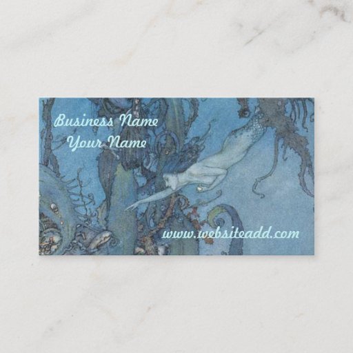 Customizable Deep Blue Dreams Business/Profile Card Business Card Templates