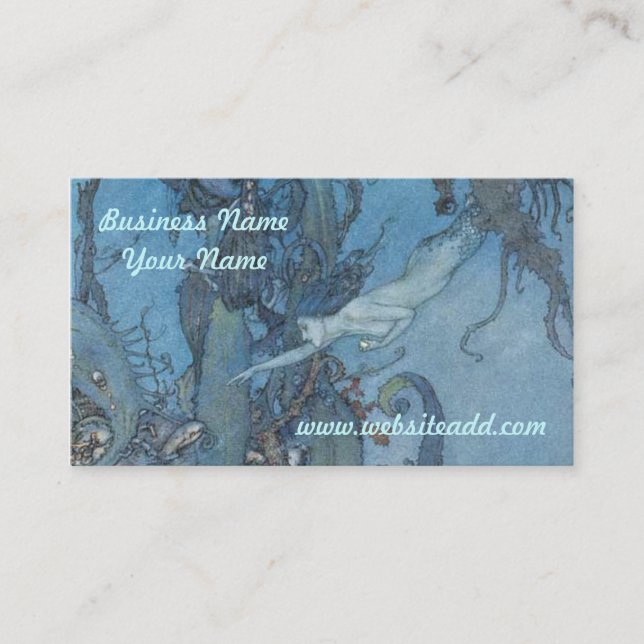 Deep Blue Dreams Business/Profile Card (Front)