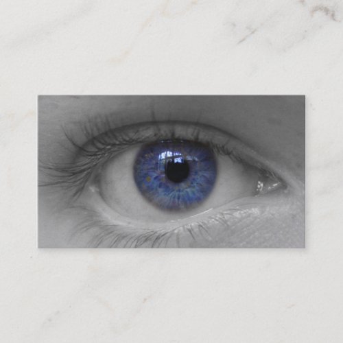 deep blue eye buissnes card business card templates