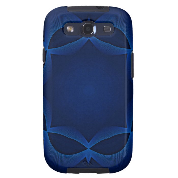 Deep Blue Mandala Samsung Galaxy S3 Covers