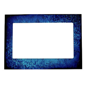 Deep Blue Sea Abstract Magnetic 5X7 Frame