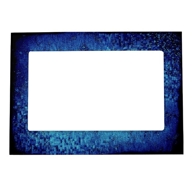 Deep Blue Sea Abstract Magnetic 5X7 Frame (Front)