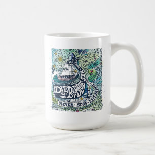 Deep Blue Sea  Never Stop Exploring Coffee Mug