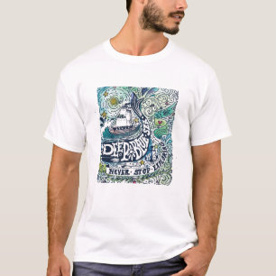 Deep Blue Sea Never Stop Exploring T-Shirt