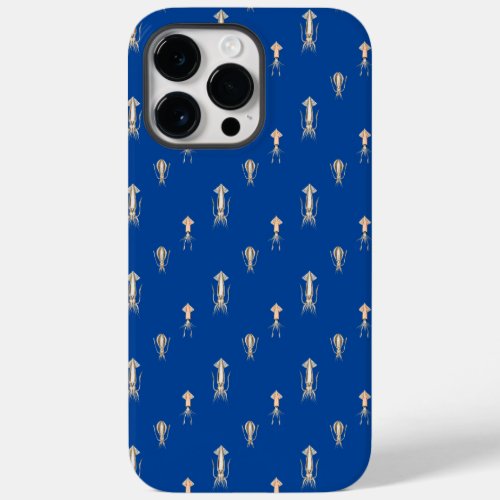 Deep Blue Sea Squid Pattern Case_Mate iPhone 14 Pro Max Case