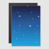 Deep Blue Starry Night Sky (Front/Back)