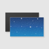 Deep Blue Starry Night Sky (Front/Back)