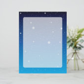 Deep Blue Starry Night Sky (Standing Front)