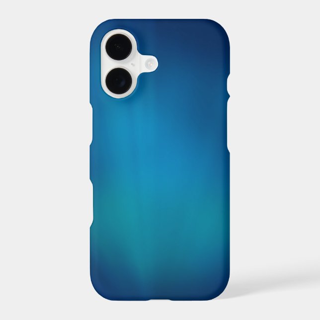 Deep Blue Underwater Glow Case-Mate iPhone Case (Back)
