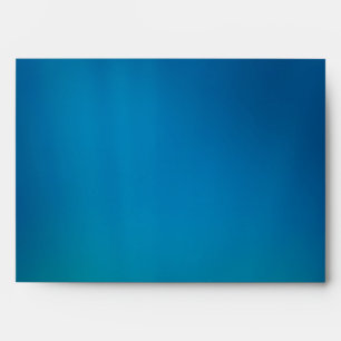 Deep Blue Underwater Glow Envelope