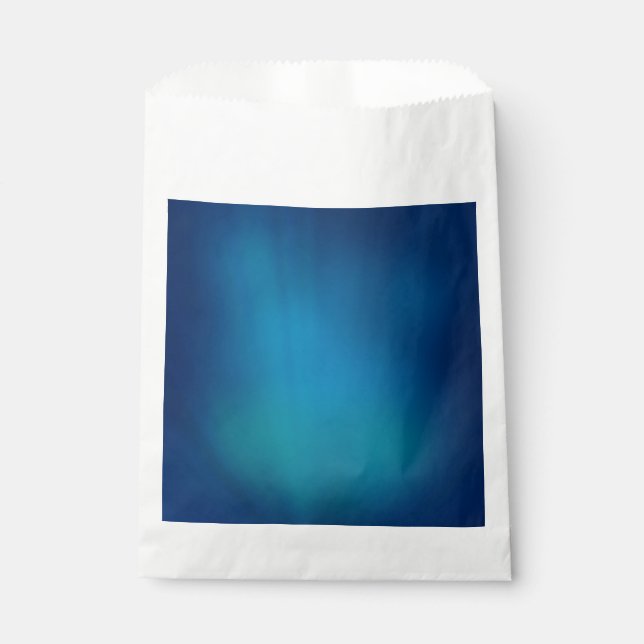 Deep Blue Underwater Glow Favor Bag (Front)