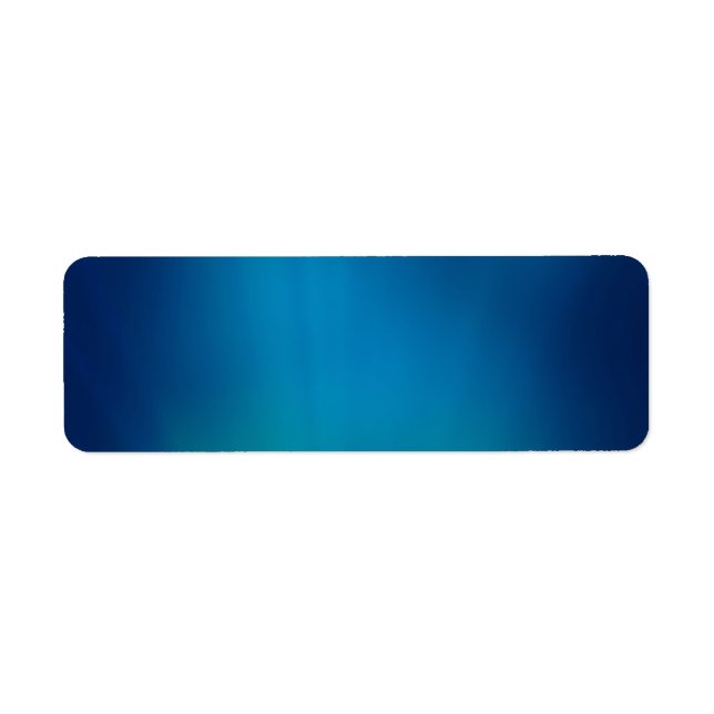 Deep Blue Underwater Glow Label (Front)