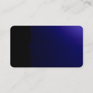 Deep Blue Unusual Visual Identifiers Biz Card