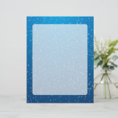 Deep Blue Water and TIny Bubbles (Standing Front)
