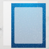 Deep Blue Water and TIny Bubbles (Front/Back)