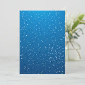 Deep Blue Water and TIny Bubbles (Standing Front)