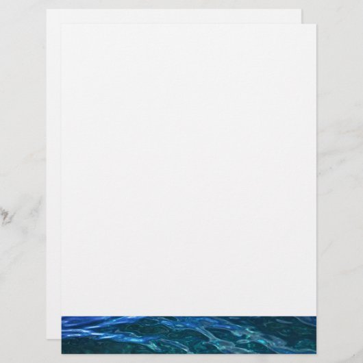 Deep blue waters (Front/Back)