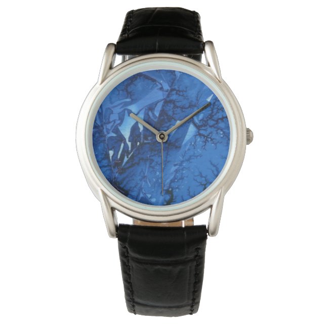 Deep blue waters, undersea trenches watch (Front)