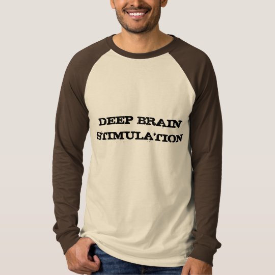 Deep Brain Stimulation Mens Raglan T-Shirt