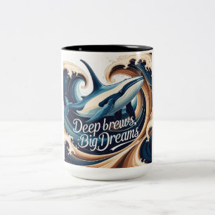 Deep Brews, big Dreams Mug