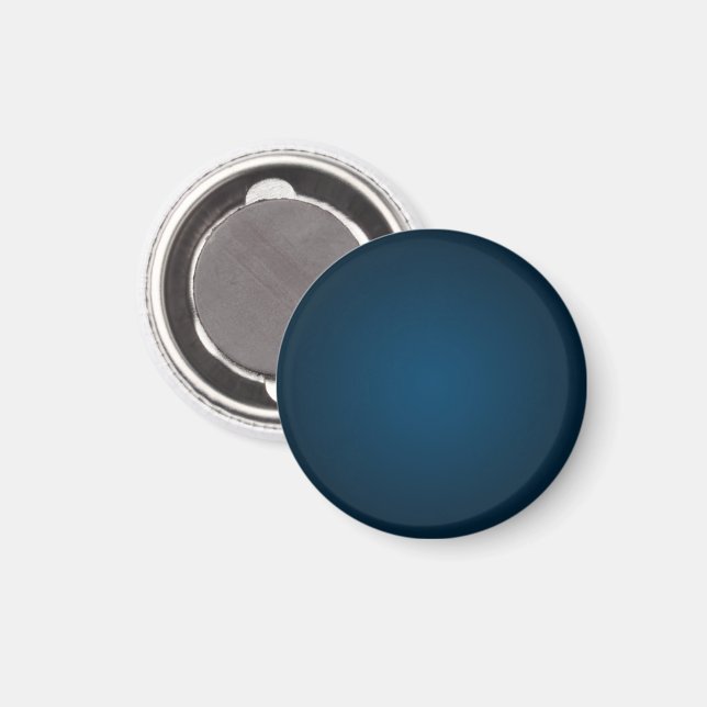 Deep Bule Solid Color Magnet (Front/Back)
