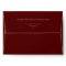 Deep Burgundy Formal Modern Classic Estate Wedding