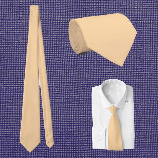 deep champagne solid color tie (Creator Uploaded)