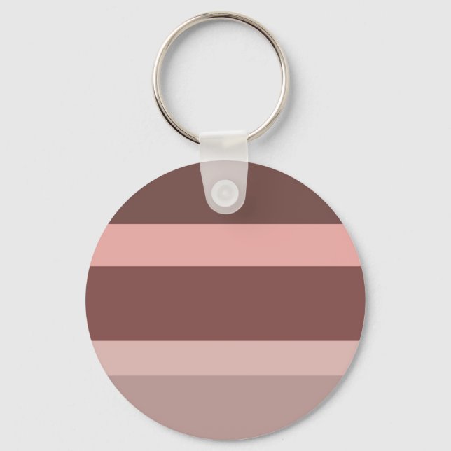 Deep Colored Block Arrt Keychain (Front)