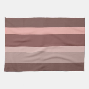 Deep Colored Block Arrt Towel