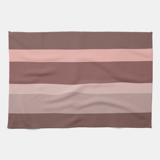 Deep Colored Block Arrt Towel (Horizontal)