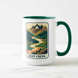 Deep Creek Idaho Colors Mug
