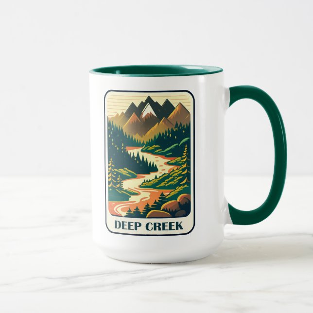 Deep Creek Idaho Colors Mug (Right)