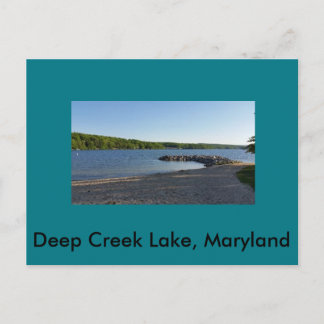 Deep Creek Lake Maryland Postcard