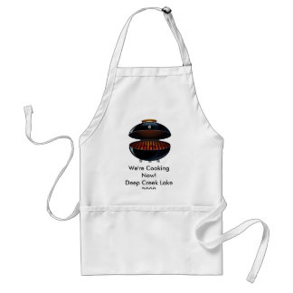 Deep Creek Lake We're Cooking Now Adult Apron