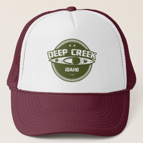 Deep Creek Wild And Scenic River Idaho Kayaking Trucker Hat