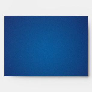 Deep Dark Blue Grainy Vignette Envelope