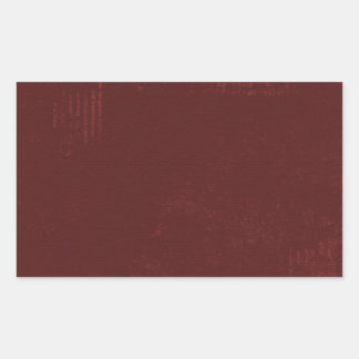 DEEP DARK RICH MAROON RED BURGUNDY TEXTURE TEMPLAT RECTANGULAR STICKER