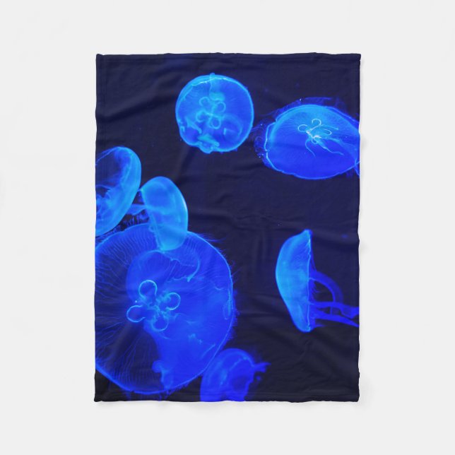 Deep Dive Buddha Today #1 Cozy Ocean  Fleece Blanket (Front)