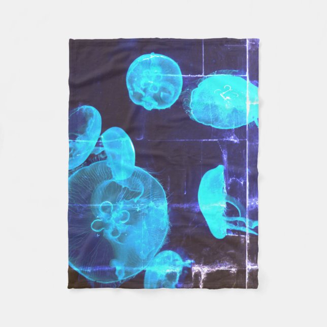 Deep Dive Buddha Today #2 Cozy Ocean  Fleece Blanket (Front)