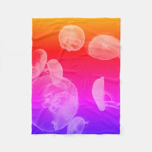 Deep Dive Buddha Today #3 Cozy Ocean  Fleece Blanket (Front)