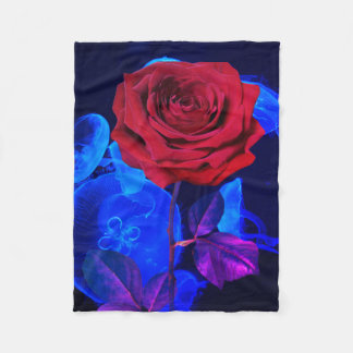 Deep Dive Buddha Today #6 Cozy Ocean Fleece Blanket