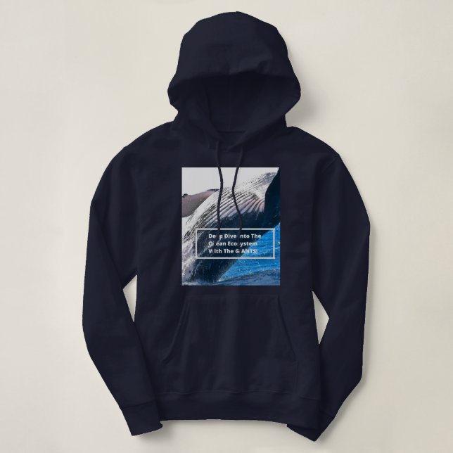 Deep Dive Ladies Hoodie (Design Front)