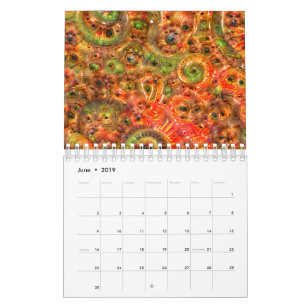 Deep Dream Calendar