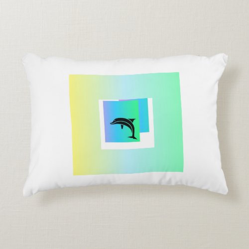 Deep Dreams with Flippy Dolphin Daze  Cozy Days H Accent Pillow