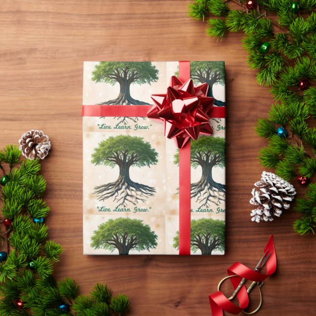 "Deep Earth Connection" Wrapping Paper (Holiday Gift)