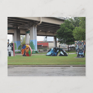 Deep Ellum Graffiti Artwork # 31 Postcard